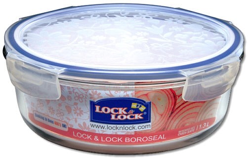 Lock & Lock LLG871 Boroseal rund 1.3 l